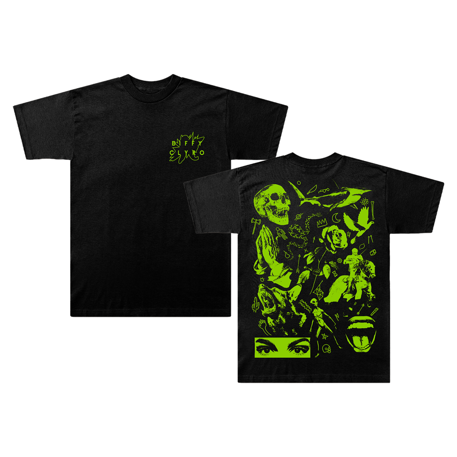 Flash Sheet T-Shirt Black | Biffy Clyro Official Store